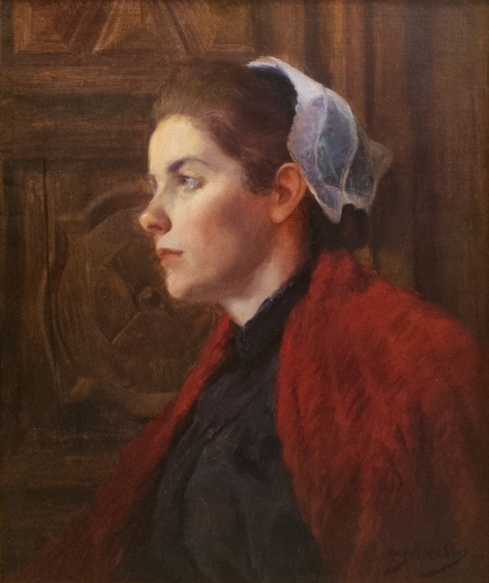 Angel Della VALLE - Portrait de femme 
