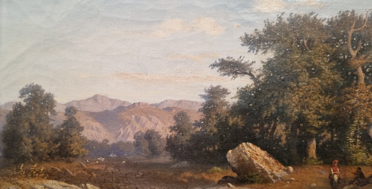 Pierre Thuillier (attributed To) - Mountain Landscape-photo-3