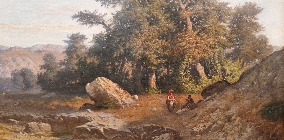 Pierre Thuillier (attributed To) - Mountain Landscape-photo-4