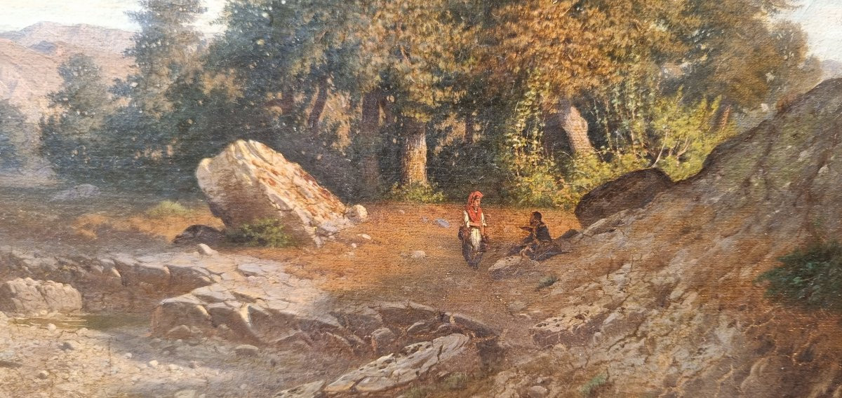 Pierre Thuillier (attributed To) - Mountain Landscape-photo-7
