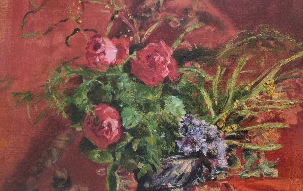 Roger MASSON - Nature morte aux fruits-photo-4