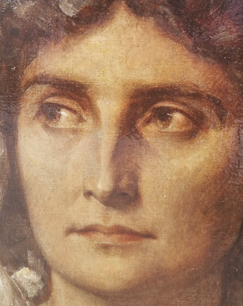 Charles Bellay - Portrait Of An Italian Woman-photo-1