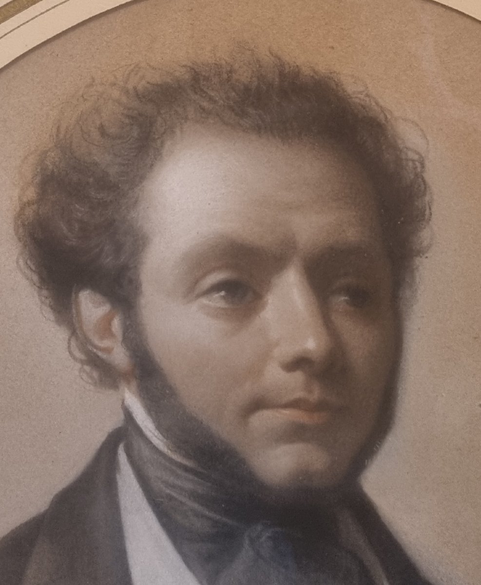 Louis-henri De Rudder - Portrait Of François Blanc-photo-3