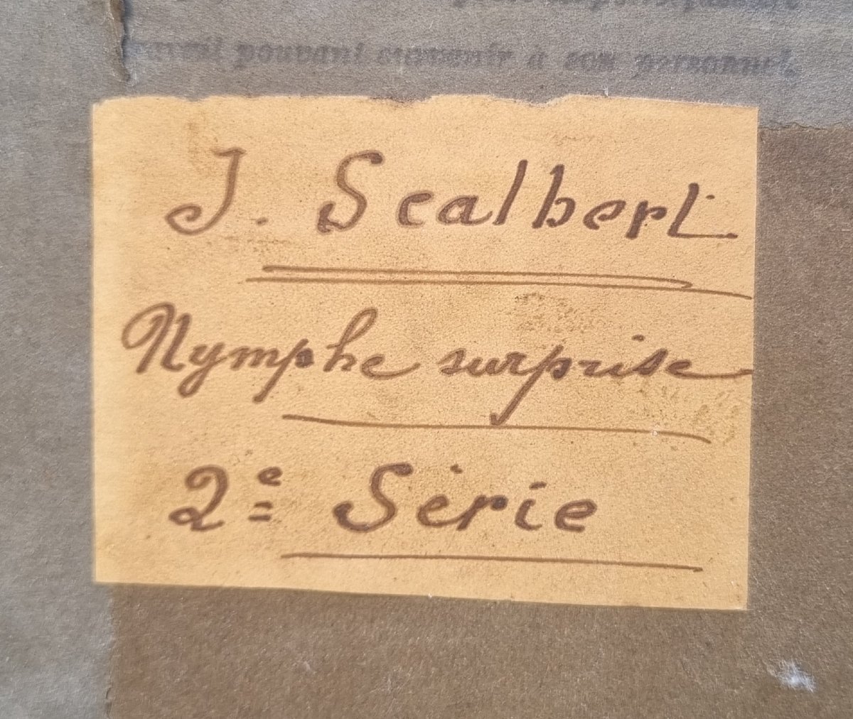 Jules SCALBERT - La nymphe endormie-photo-8