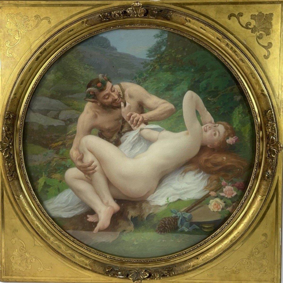 Jules SCALBERT - La nymphe endormie