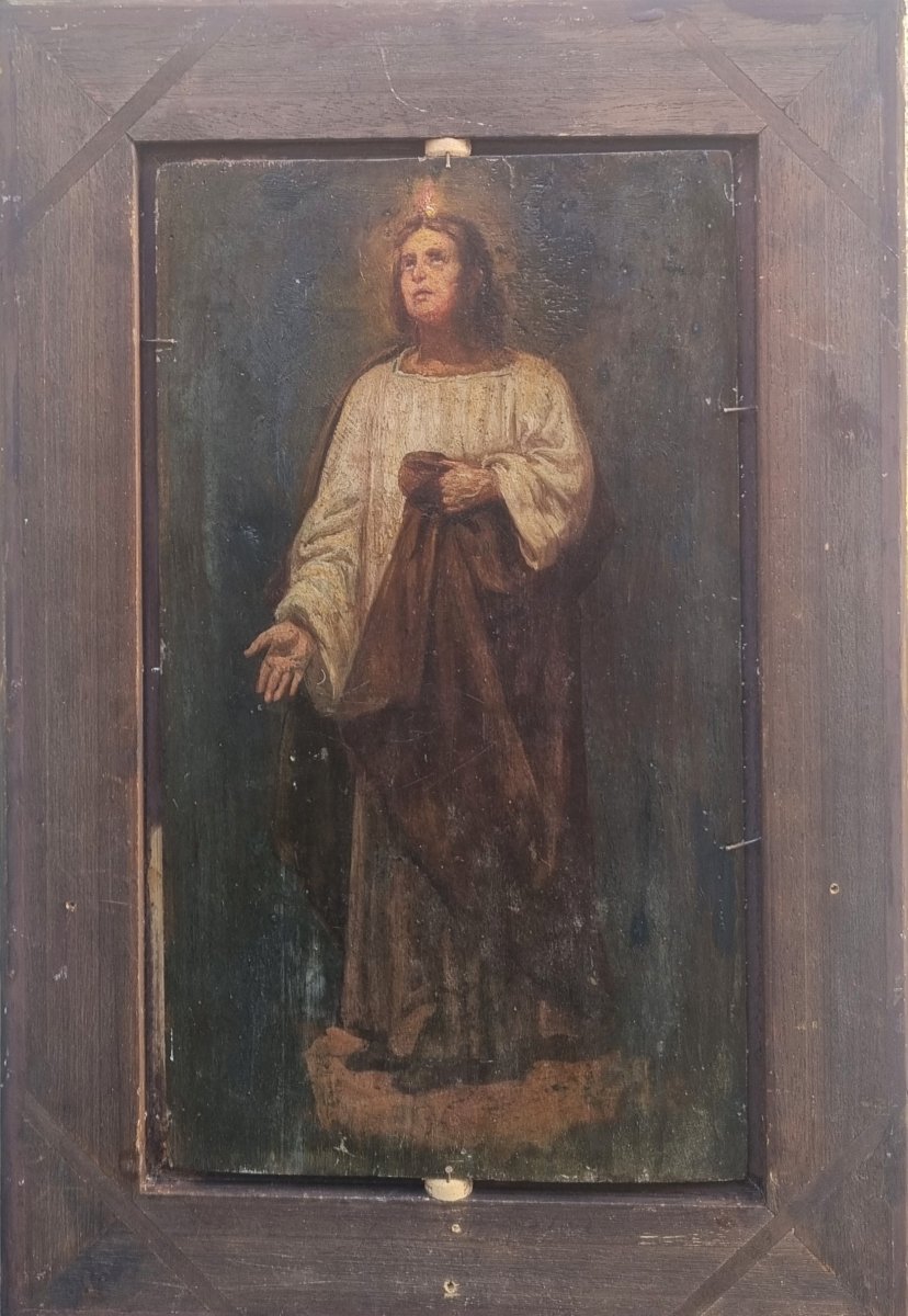 Jan Baptist HUYMANS (Attribué à) - Une femme orentiale dans son intérieur-photo-4