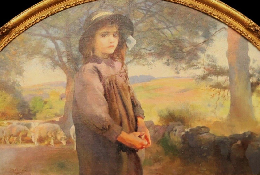 Paul LEROY - Jeune bergère de la Creuse