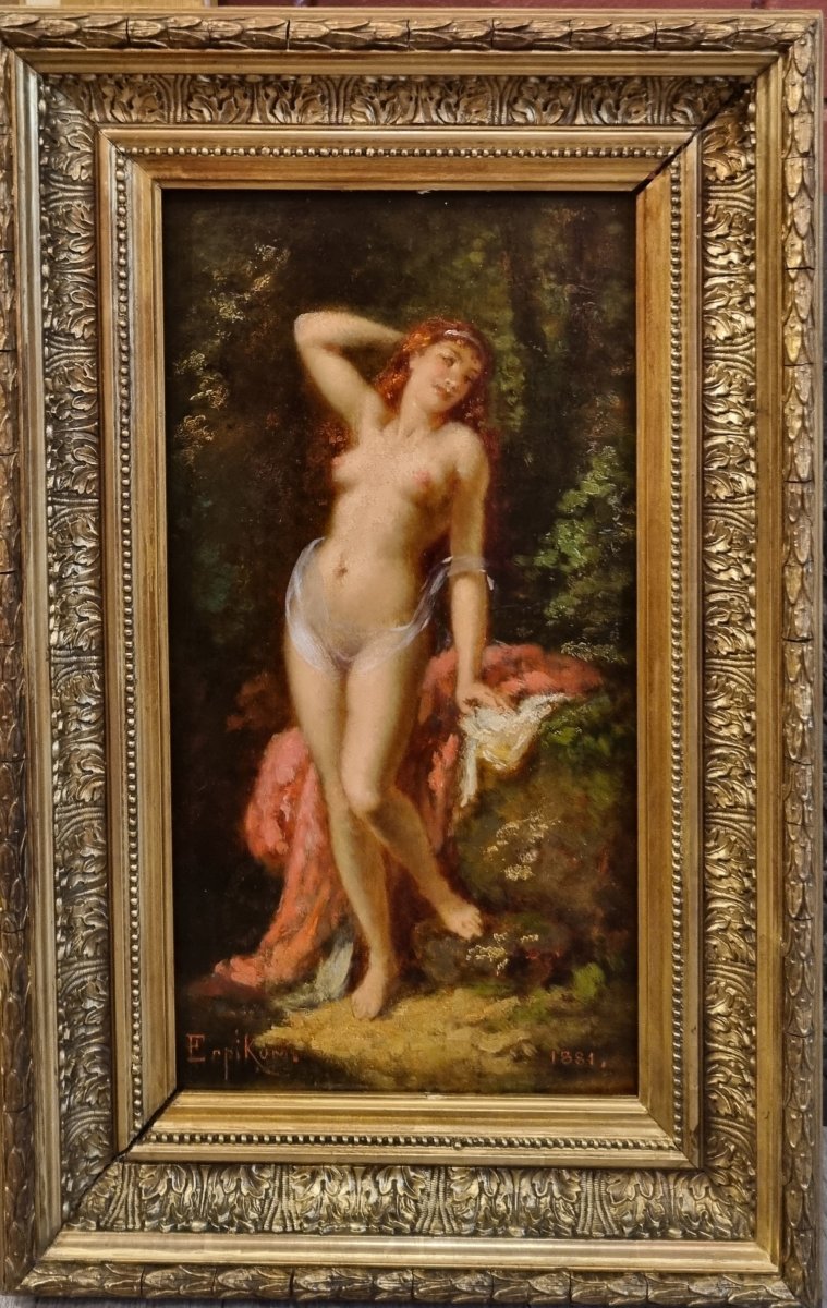 Léon VUILLEMINOT dit ERPIKUM - La belle rousse-photo-2