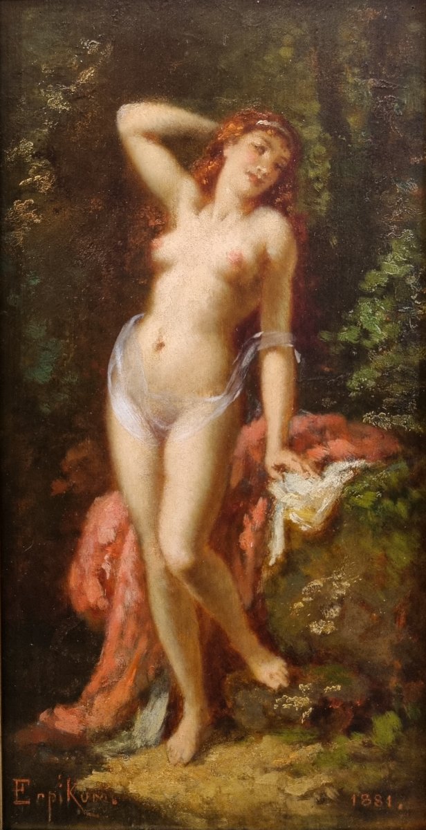 Léon VUILLEMINOT dit ERPIKUM - La belle rousse