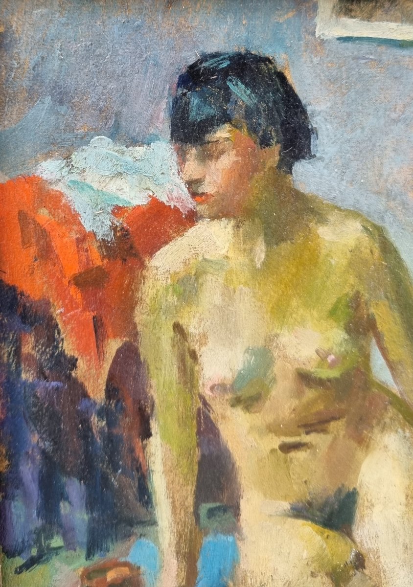 Fiszel Zylberberg, Known As Zber - Portrait Of A Model-photo-3