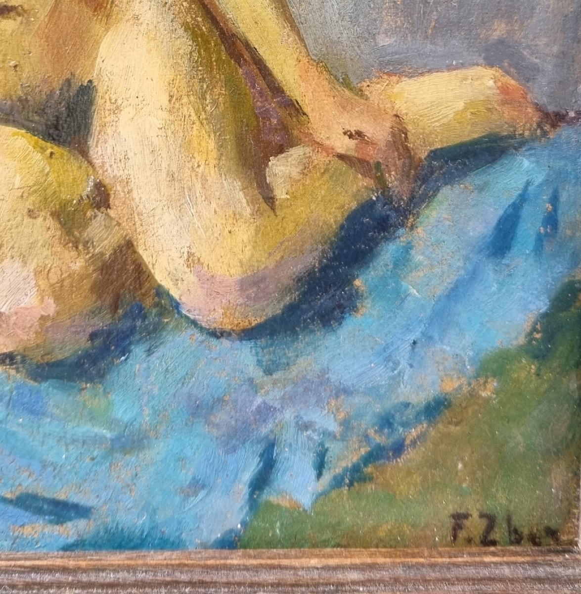 Fiszel Zylberberg, Known As Zber - Portrait Of A Model-photo-1