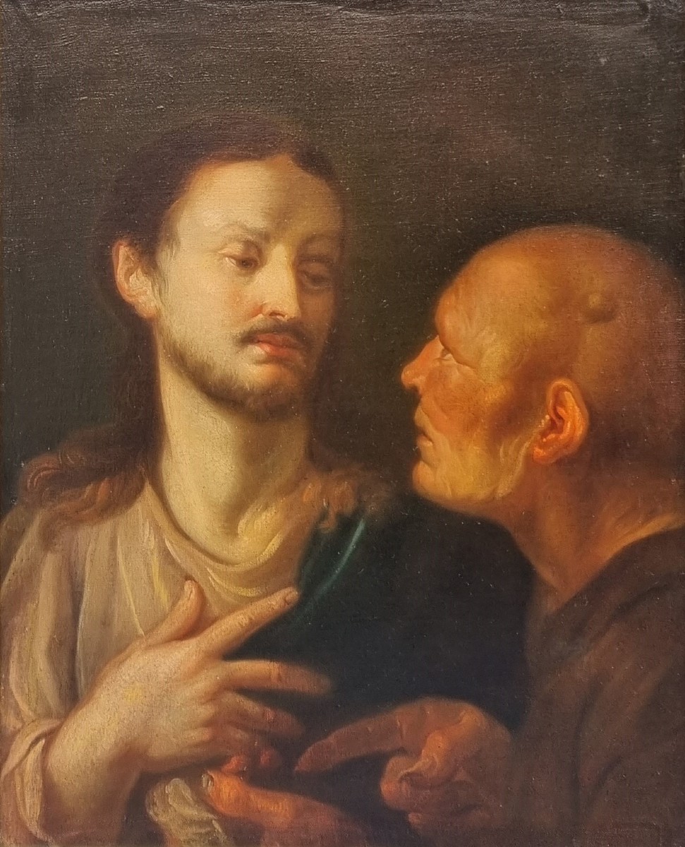 Thomas Willeborits Bosschaert (attributed To) - Jesus And Satan