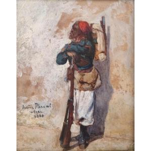 Antoine PASCAL - Portrait d'un zouave