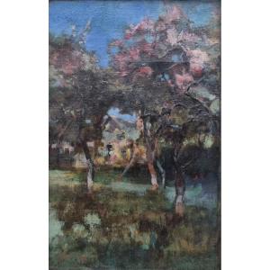 Charles John Collings - A Garden In Bloom