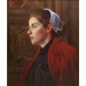 Angel Della VALLE - Portrait de femme 