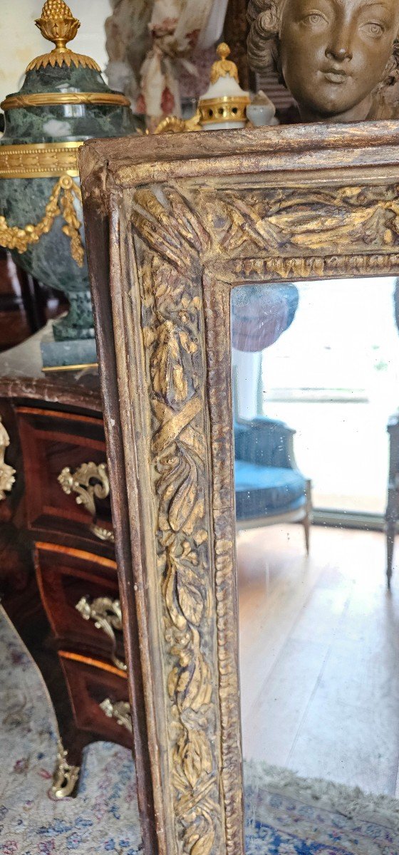 Rare Cartapesta Mirror Frame, Italy 17th Century.-photo-3