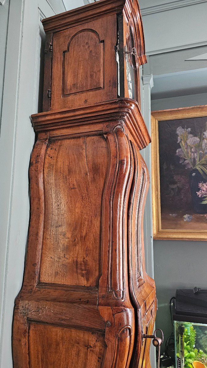 Rare Horloge De Parquet D’époque Louis XV. -photo-2