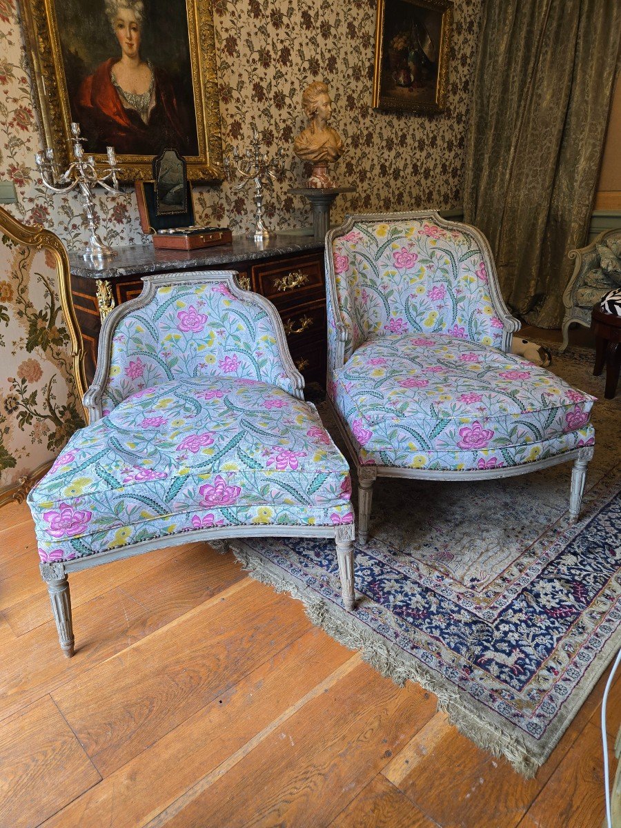 Duchess Broken Into Two Parts, Louis XVI Period, Circa 1785. -photo-3
