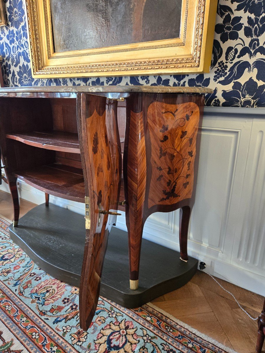 Exceptional Louis XV Period Chest Of Drawers, Attributable To Mathieu Criaerd.-photo-4