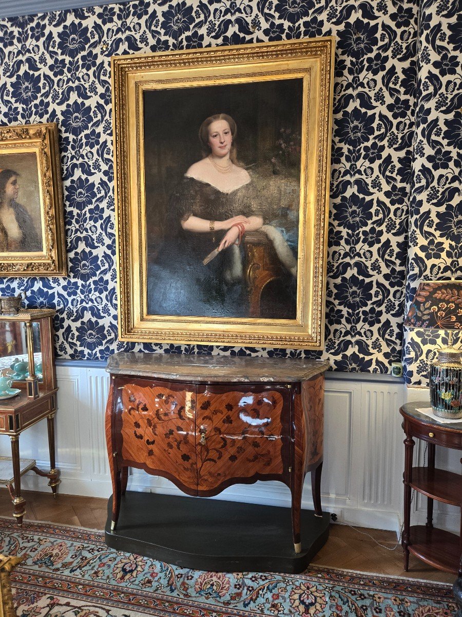 Exceptional Louis XV Period Chest Of Drawers, Attributable To Mathieu Criaerd.-photo-8
