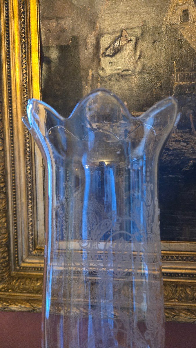 Pair Of Crystal Tealight Holders, From Maison Baccarat.-photo-4