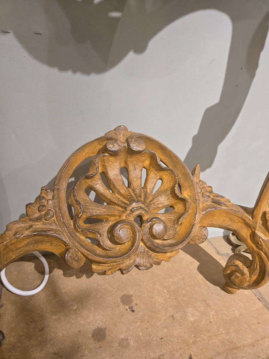 Louis XV Style Wall Console, 19th Century French Work.-photo-1