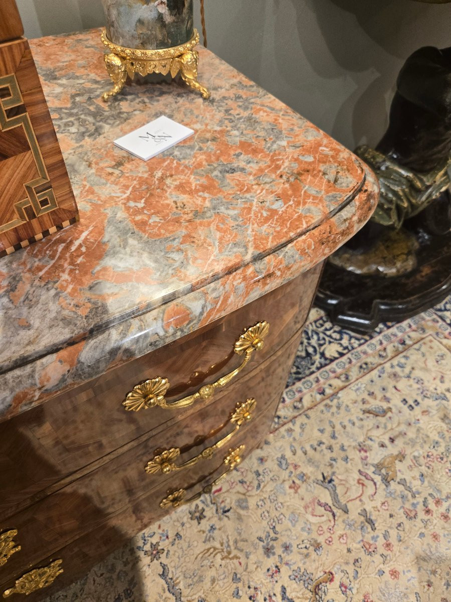 Louis XIV Chest Of Drawers – Besançon, Circa 1740-photo-7