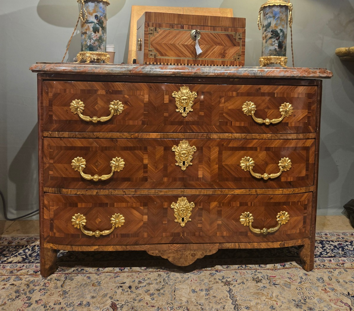 Louis XIV Chest Of Drawers – Besançon, Circa 1740