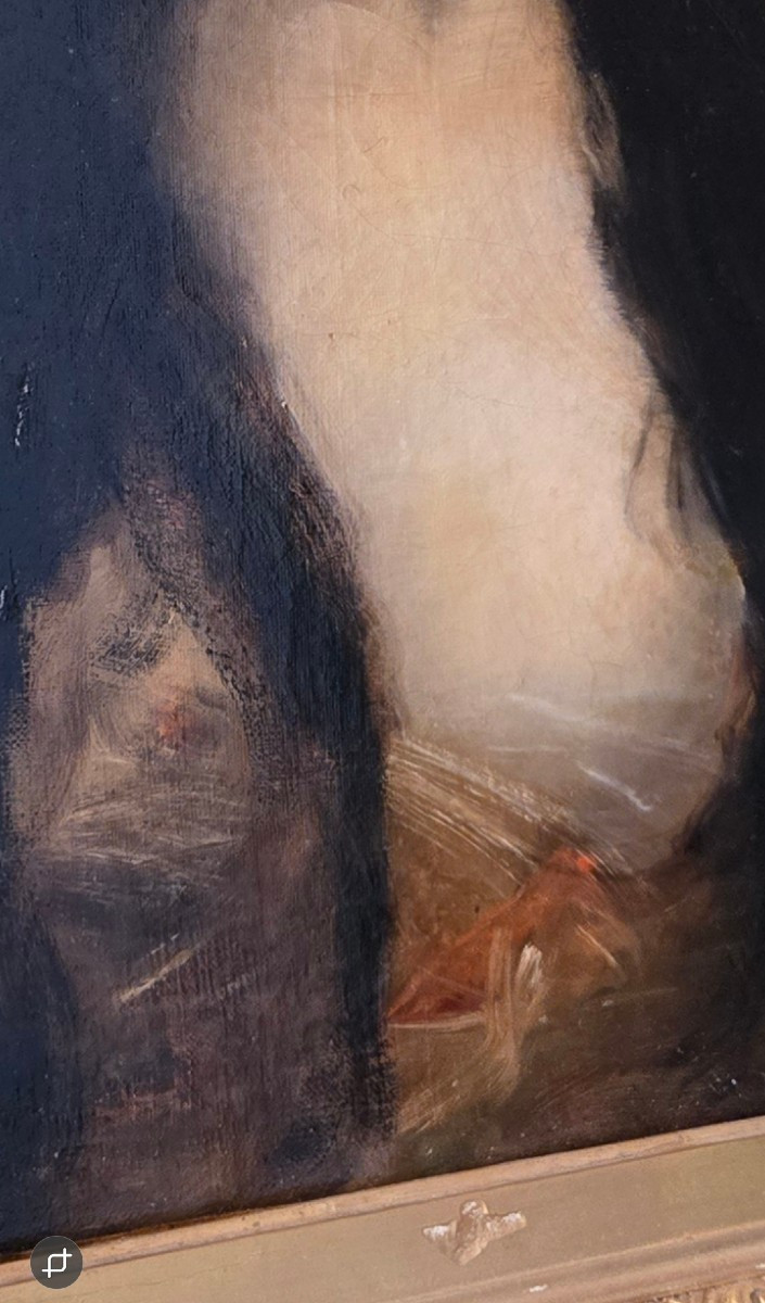 Saint Jean Girard (19th Century) – Young Oriental Woman With A Saffron Shawl.  -photo-2