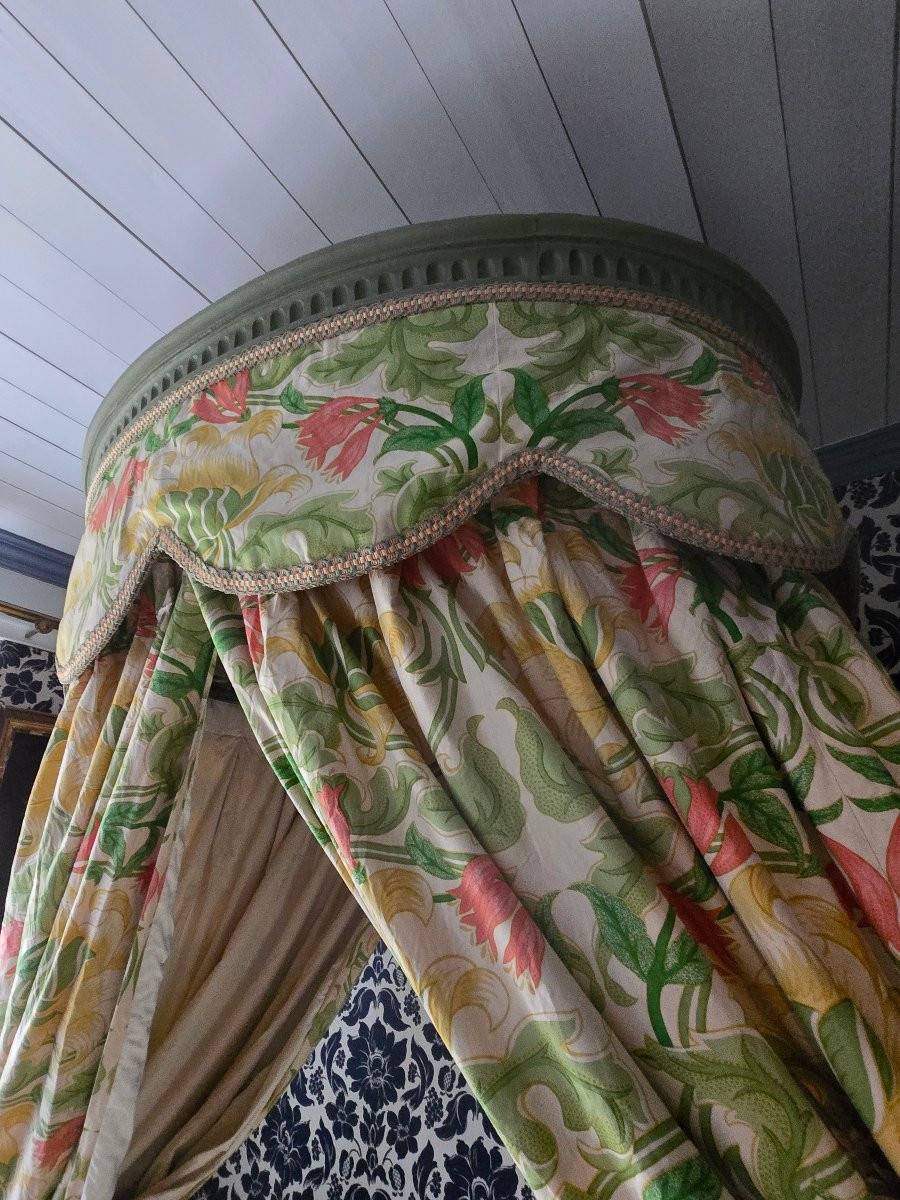 Polish Bed, Southern Work, Louis XVI Period.   -photo-1