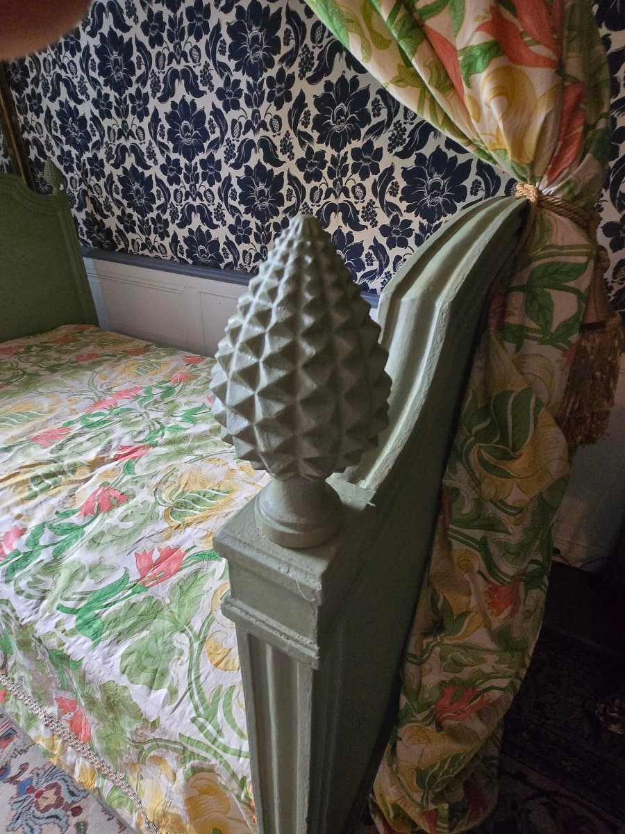 Polish Bed, Southern Work, Louis XVI Period.   -photo-6