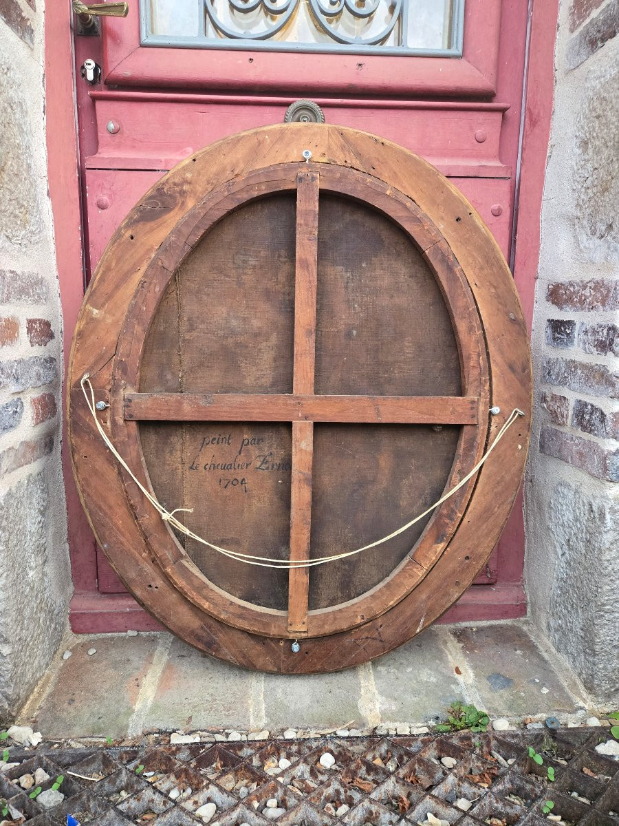 Pierre Ernou, dit le chevalier d’Ernou (1665-1739), Portrait de dame.  -photo-5