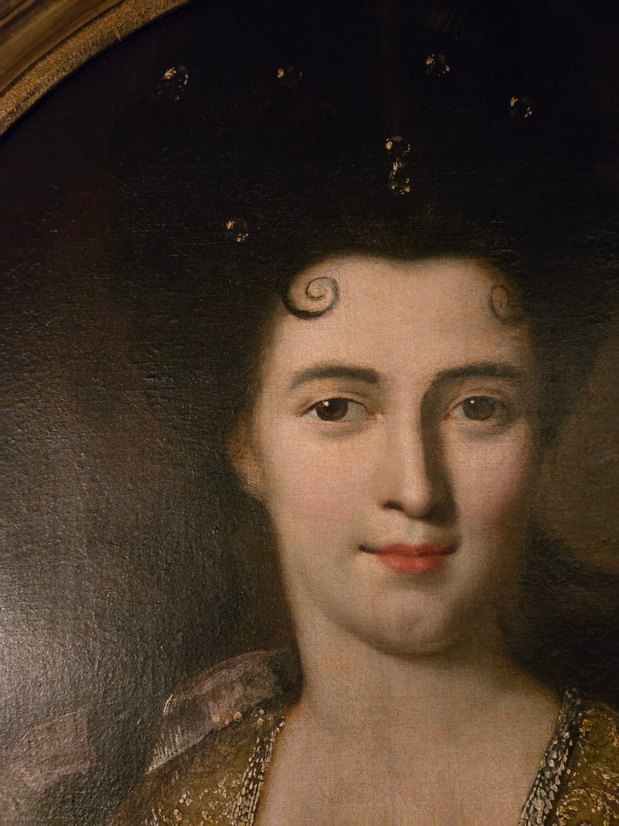 Pierre Ernou, dit le chevalier d’Ernou (1665-1739), Portrait de dame.  -photo-8