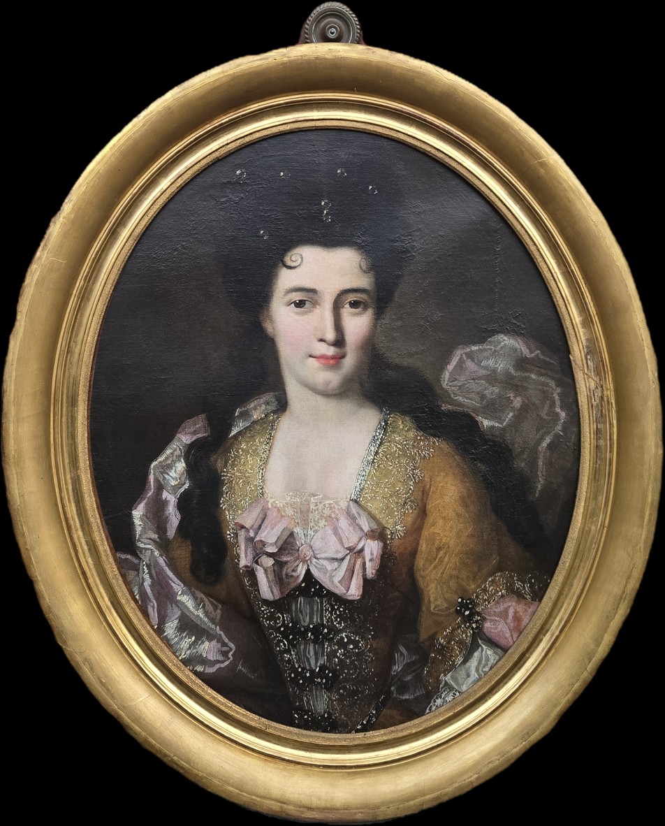 Pierre Ernou, dit le chevalier d’Ernou (1665-1739), Portrait de dame.  