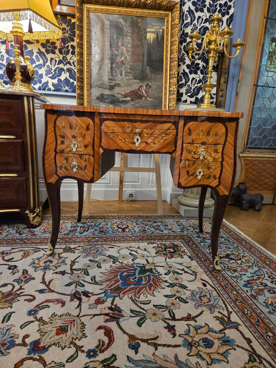 Coiffeuse de style Louis XV, Attribuée à André Mailfert (vers 1905–1925).  -photo-2