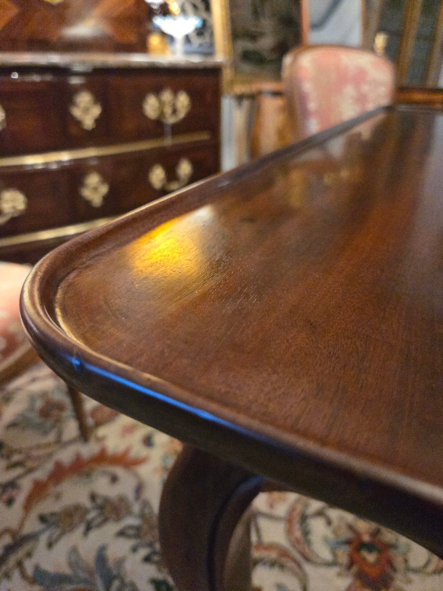 Mahogany Cabaret Table, Louis XV Period.-photo-3