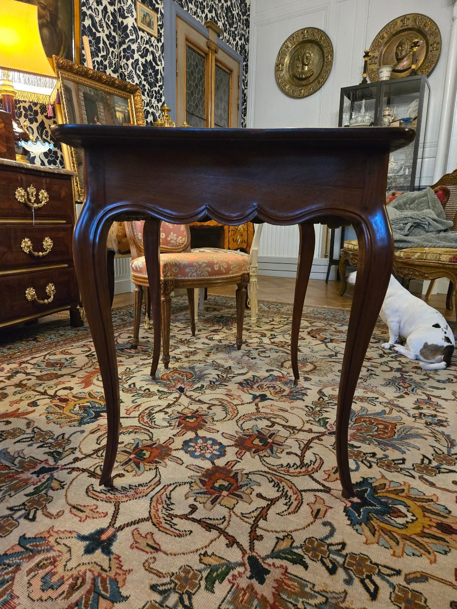 Mahogany Cabaret Table, Louis XV Period.-photo-1