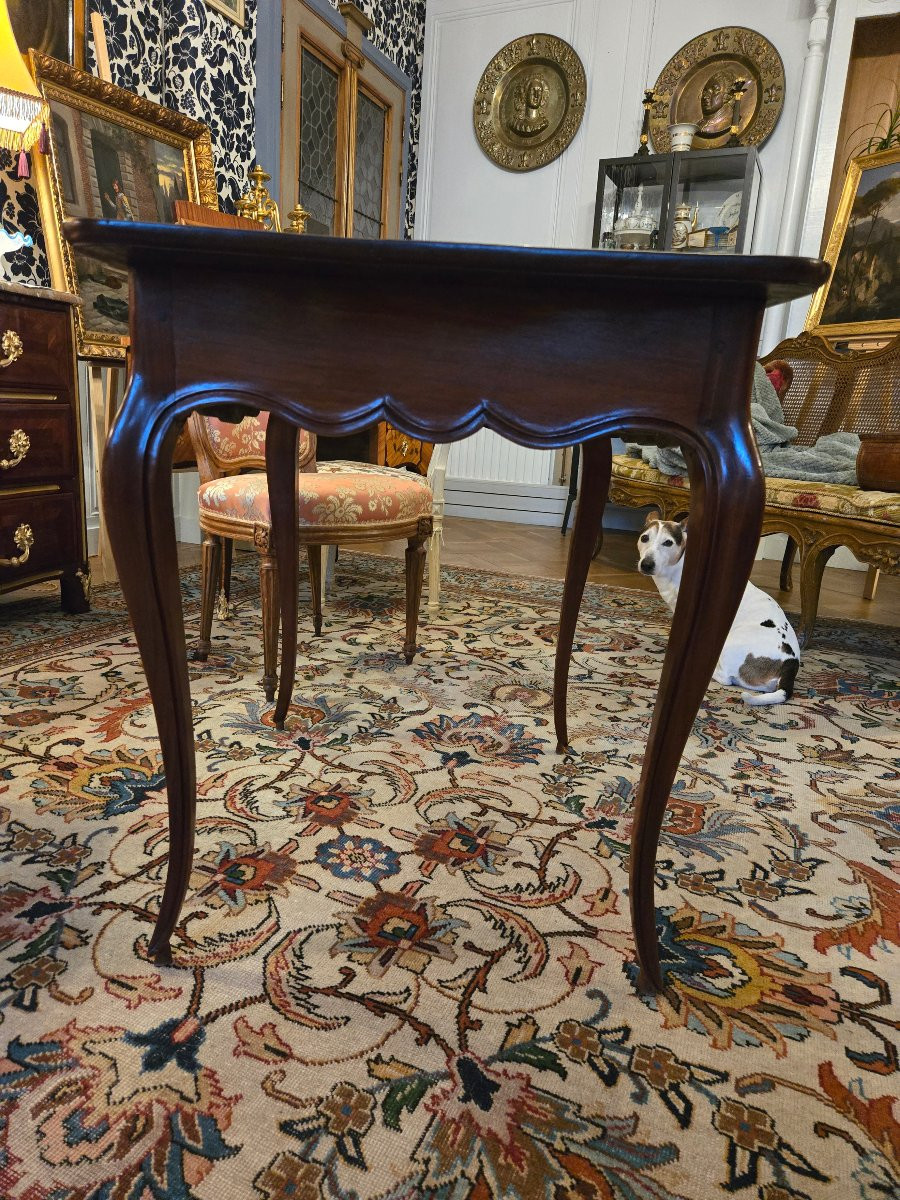 Mahogany Cabaret Table, Louis XV Period.-photo-3