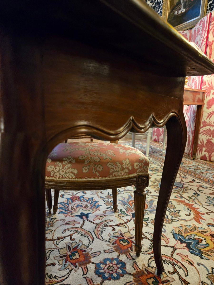 Mahogany Cabaret Table, Louis XV Period.-photo-6