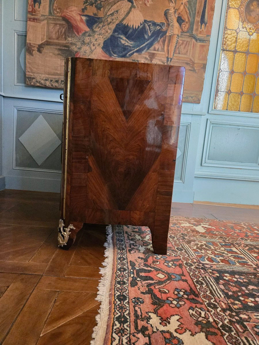 Regency Commode Stamped J.-c. Saunier, Paris, First Half Of The 18th Century-photo-1