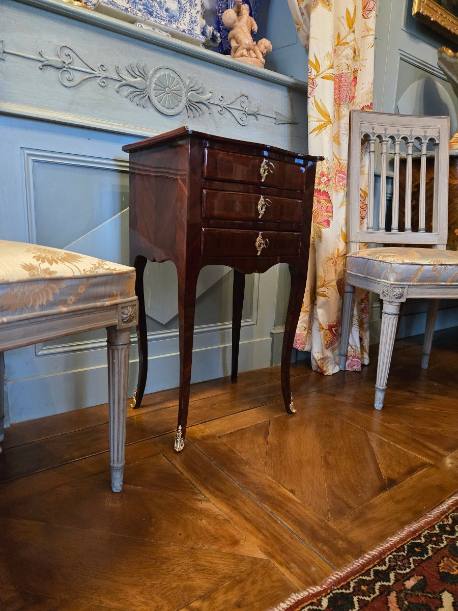 Louis XV Period Chiffonnier/salon. Parisian Work, Circa 1730.  -photo-2