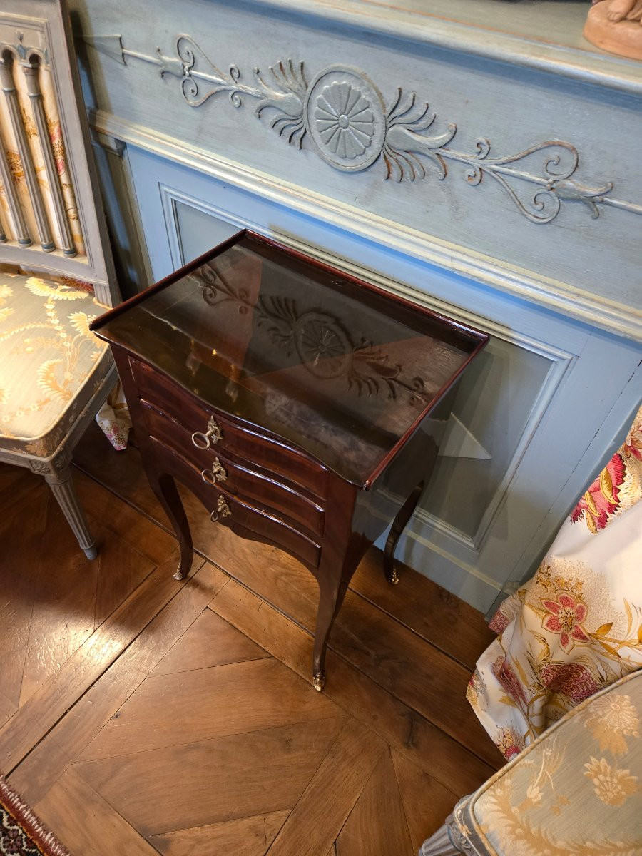 Louis XV Period Chiffonnier/salon. Parisian Work, Circa 1730.  -photo-3