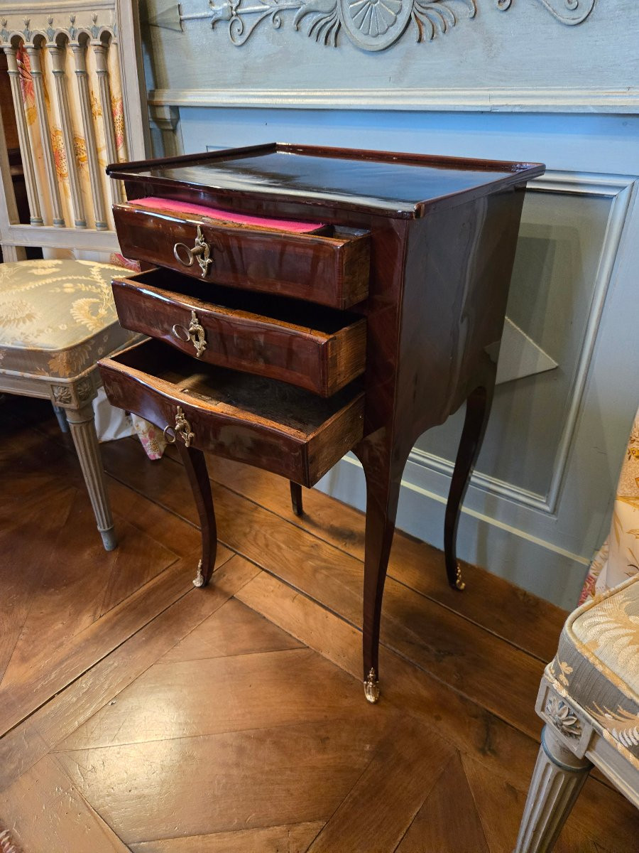 Louis XV Period Chiffonnier/salon. Parisian Work, Circa 1730.  -photo-1