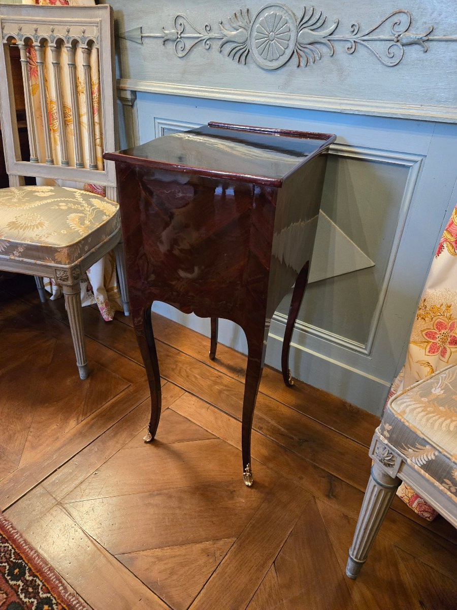 Louis XV Period Chiffonnier/salon. Parisian Work, Circa 1730.  -photo-5