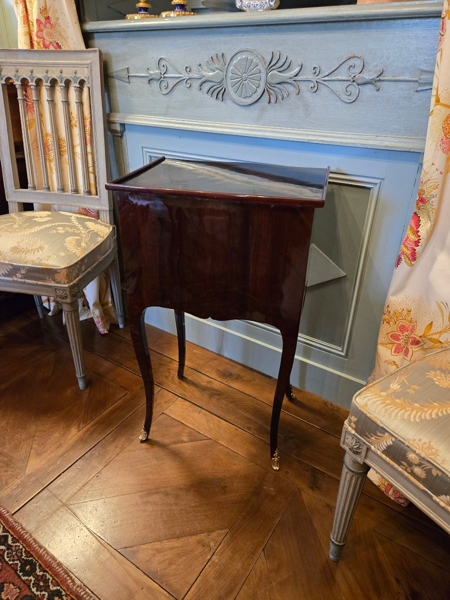 Louis XV Period Chiffonnier/salon. Parisian Work, Circa 1730.  -photo-6