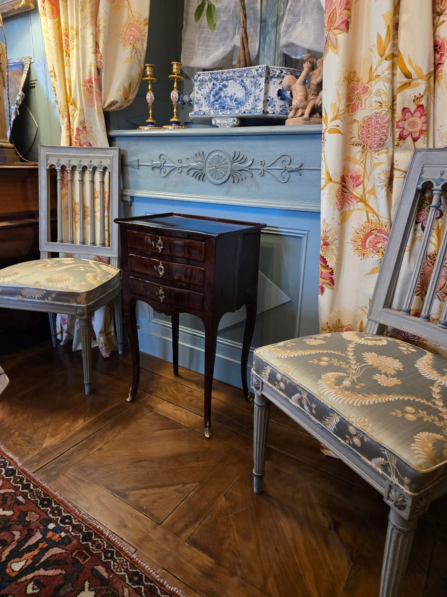 Louis XV Period Chiffonnier/salon. Parisian Work, Circa 1730.  -photo-8