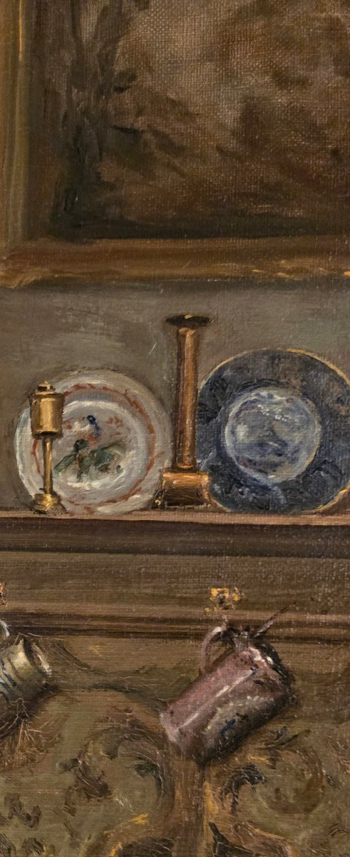 Interior Of An Antique Shop, Jean-baptiste Coene (1805–1850).  -photo-6