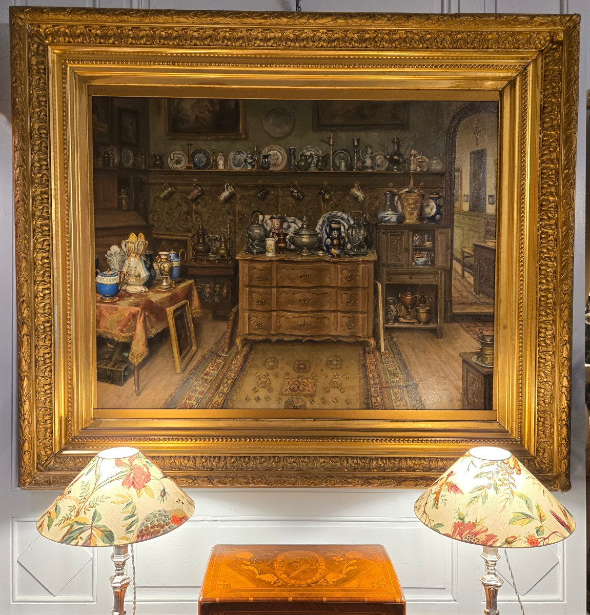 Interior Of An Antique Shop, Jean-baptiste Coene (1805–1850).  