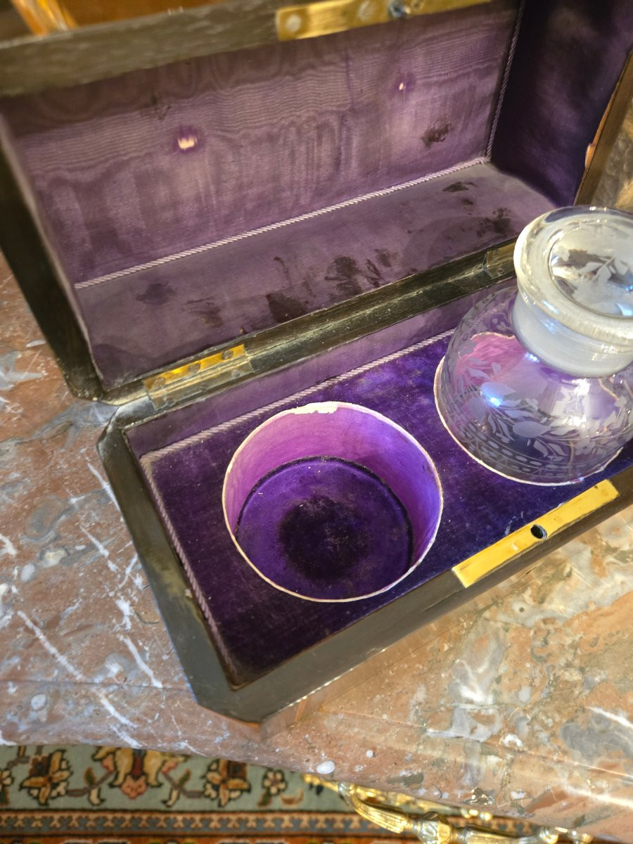 Nécessaire à parfums ou à onguents, Époque Napoléon III.  -photo-3