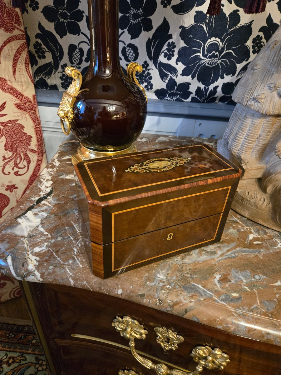 Nécessaire à parfums ou à onguents, Époque Napoléon III.  -photo-1